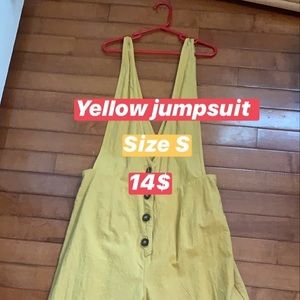 Yellow jumpsuit